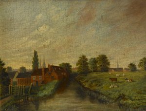 Molino de Naul, Coventry, 1878 de William Earp Reeve